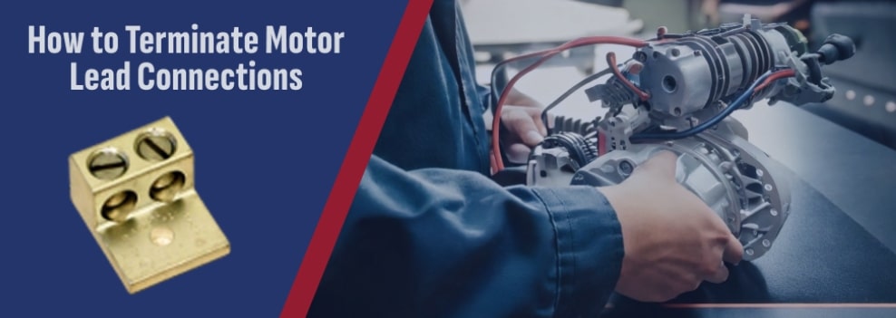 How to terminate Motor lead connection